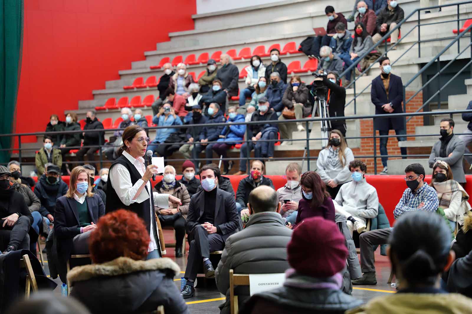 Acto de camoaña de Unidas Podemos.