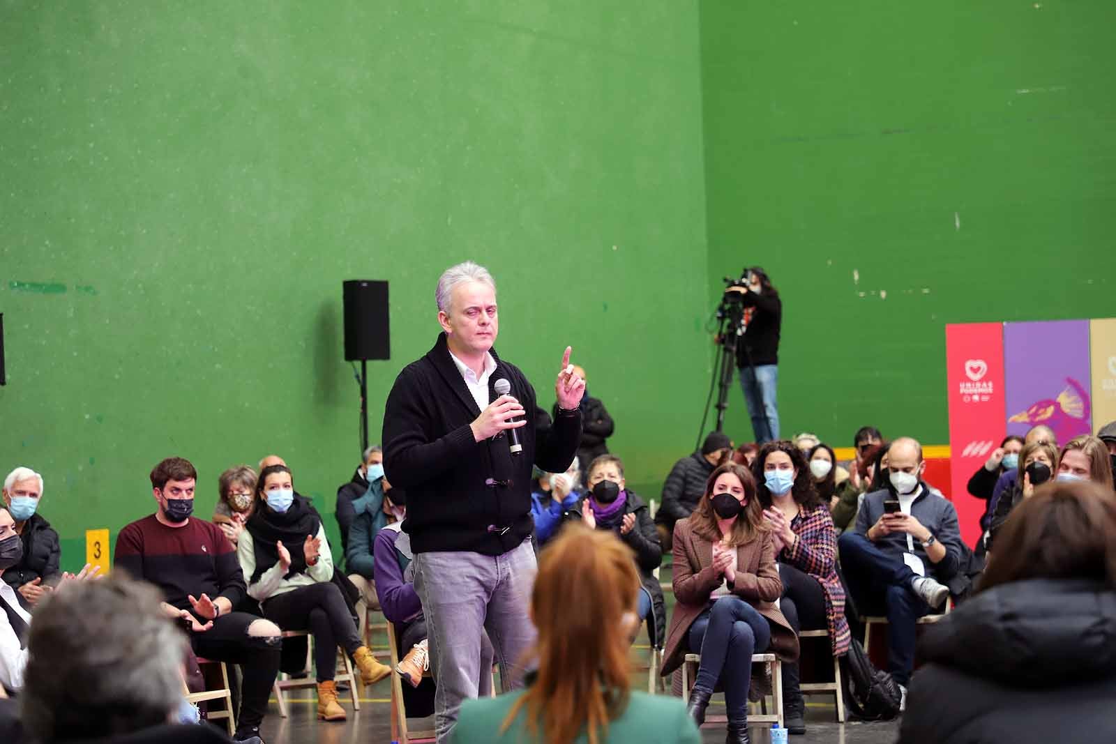 Acto de camoaña de Unidas Podemos.