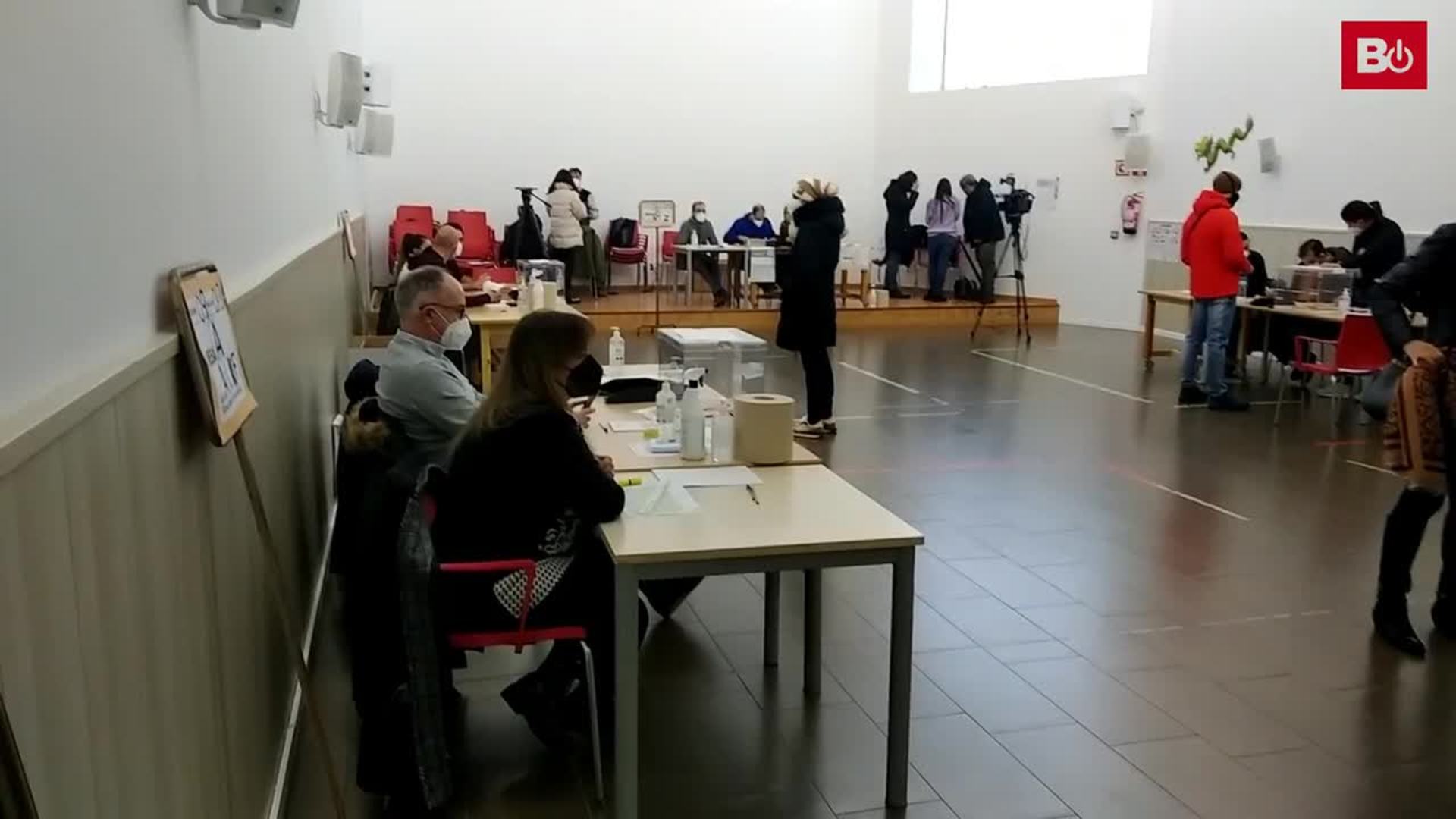 Avanza la jornada electoral en Burgos