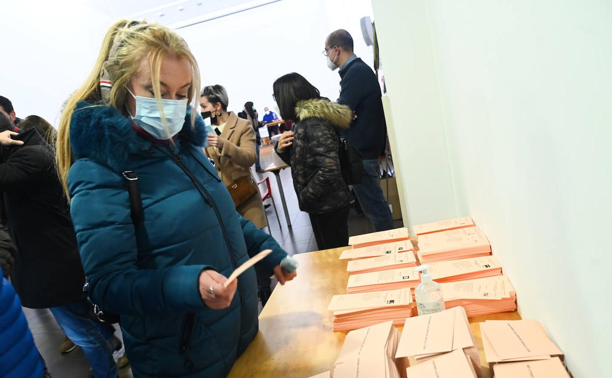 La participación desciendo en la provincia. 