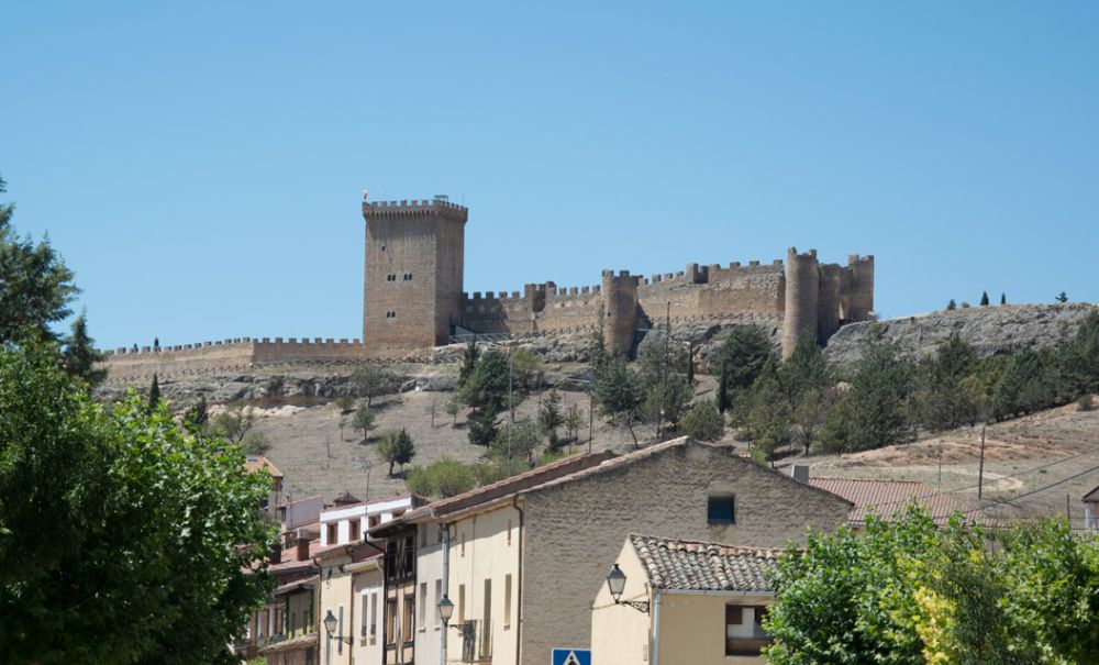 Castillo de Peñaranda de Duero. 