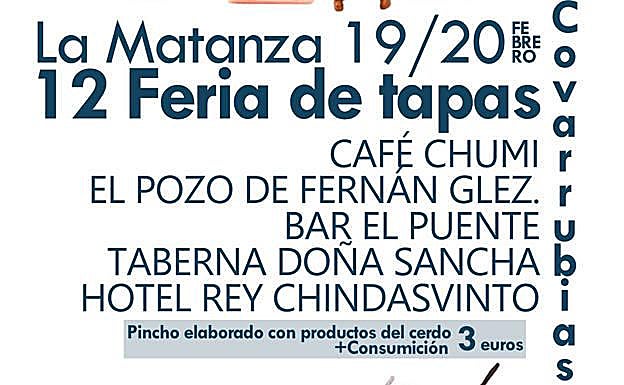 Cartel de la XIII Feria de Pinchos. 