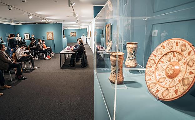 Imagen principal - Exposiciones en Burgos: &#039;Rodearse de arte&#039;, más de un centenar de obras para reconstruir la figura insólita de Antonio Ródenas