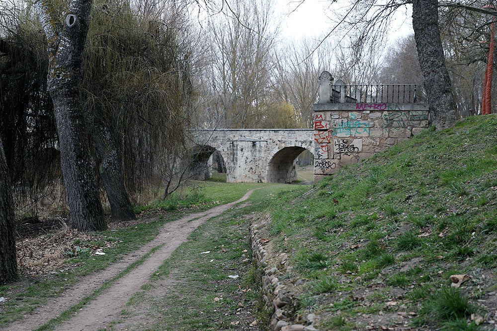 Fotos: El Puente Malatos está deteriorado y sufre vandalismo