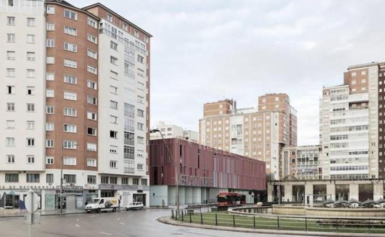 Recreación del futuro Mercado Norte. 