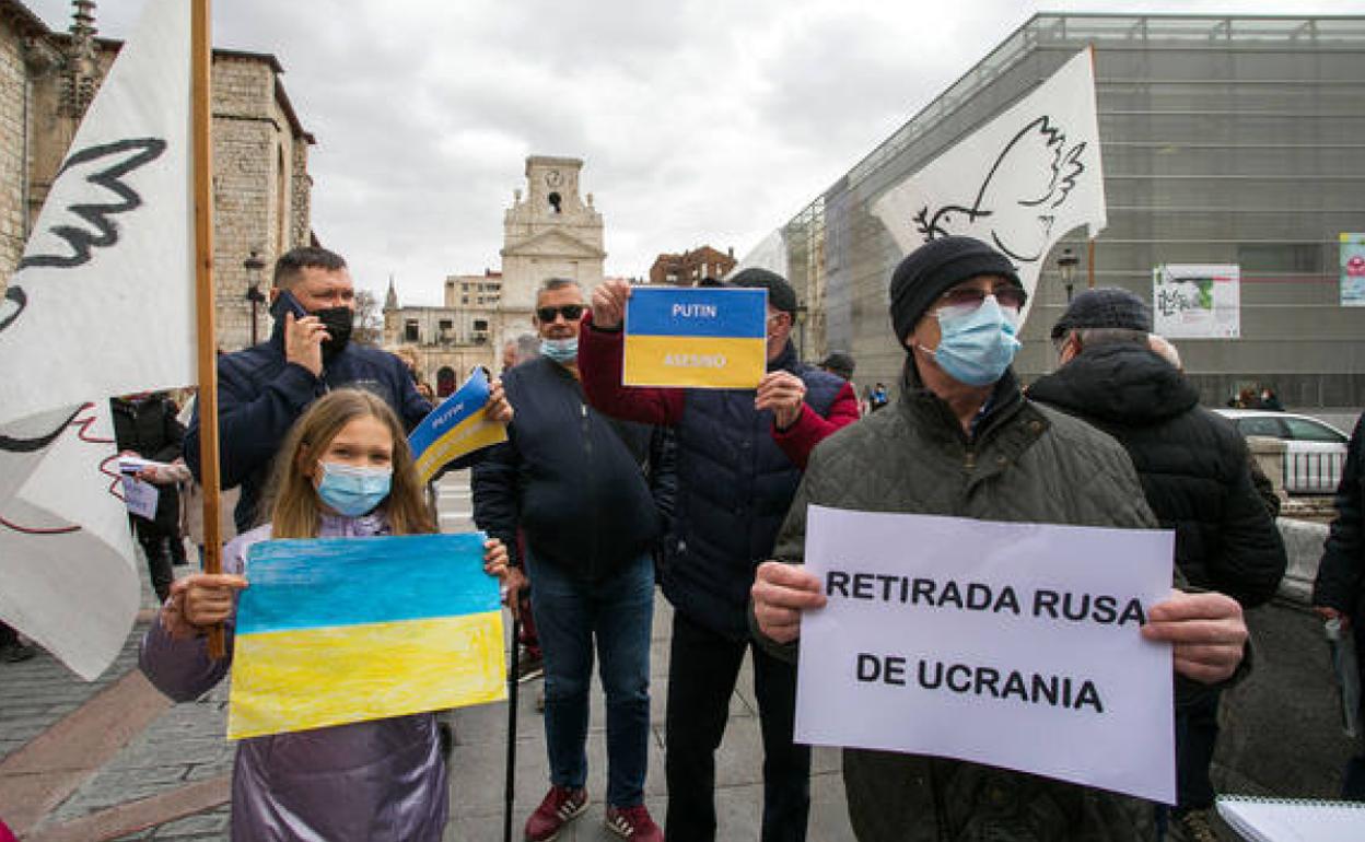 Concentración contra la guerra este sábado en Burgos.