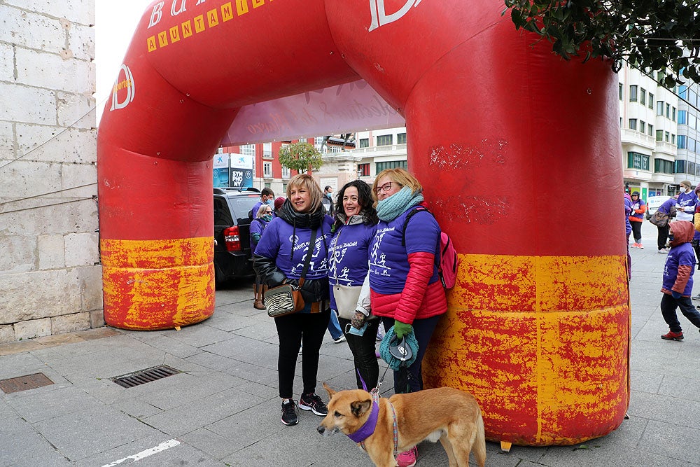 Fotos: Las burgalesas participan en la marcha &#039;Mujer corre por tus derechos&#039; de Burgos