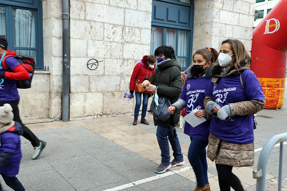 Fotos: Las burgalesas participan en la marcha &#039;Mujer corre por tus derechos&#039; de Burgos