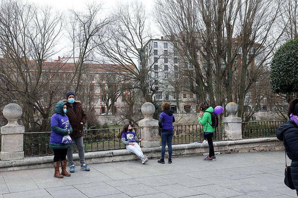 Fotos: Las burgalesas participan en la marcha &#039;Mujer corre por tus derechos&#039; de Burgos