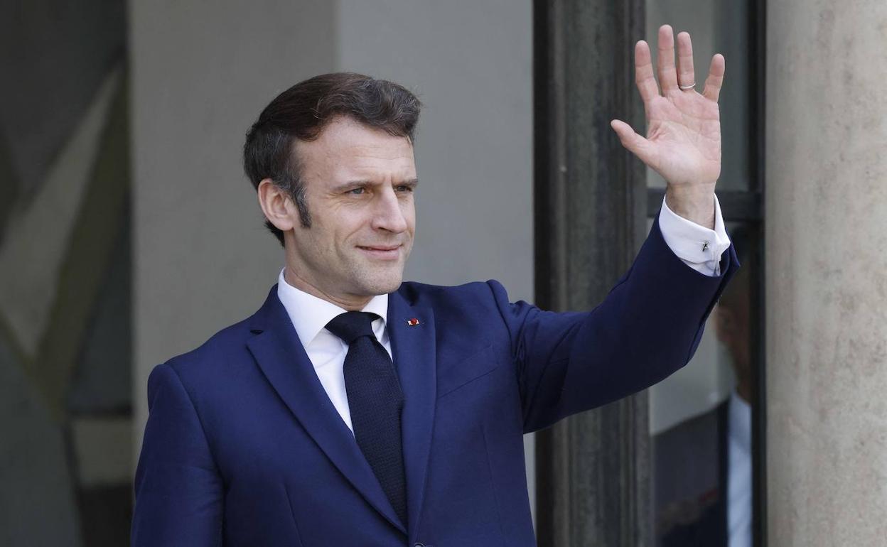 El presidente de Francia, Emmanuel Macron. 