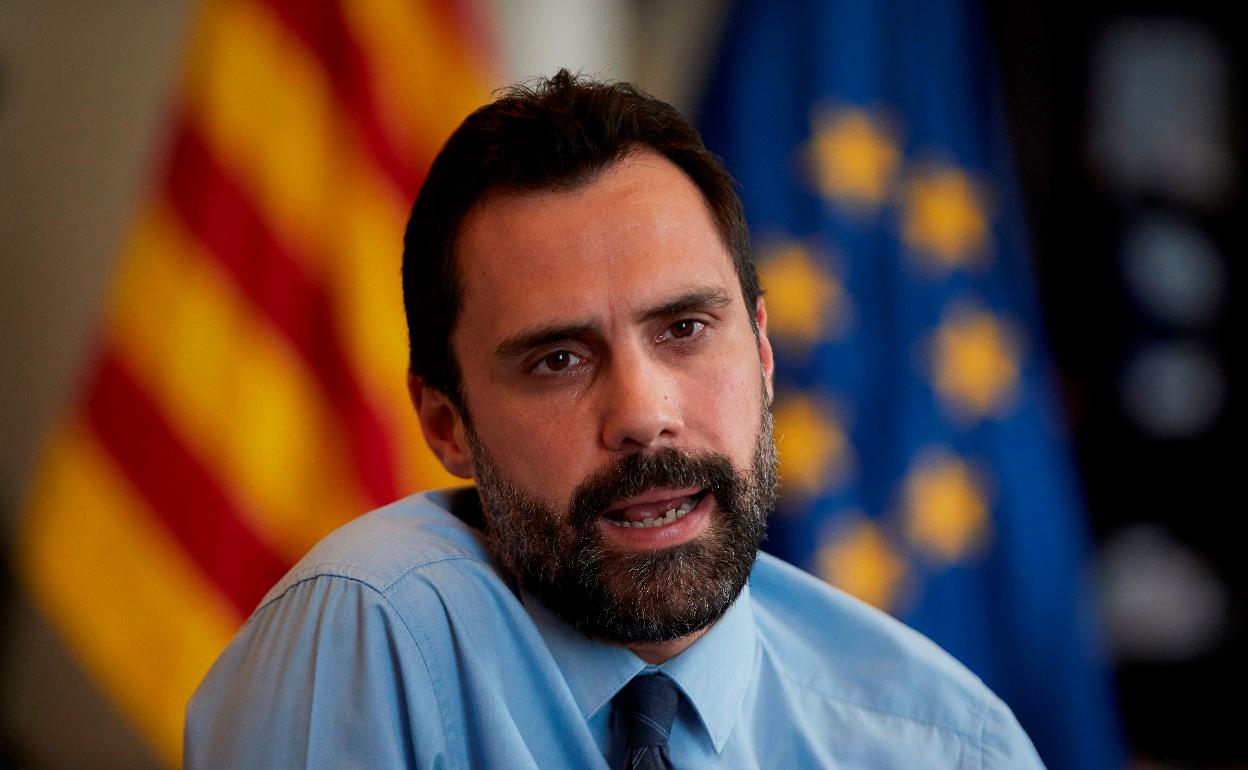 El conseller de Empresa y Trabajo, Roger Torrent.