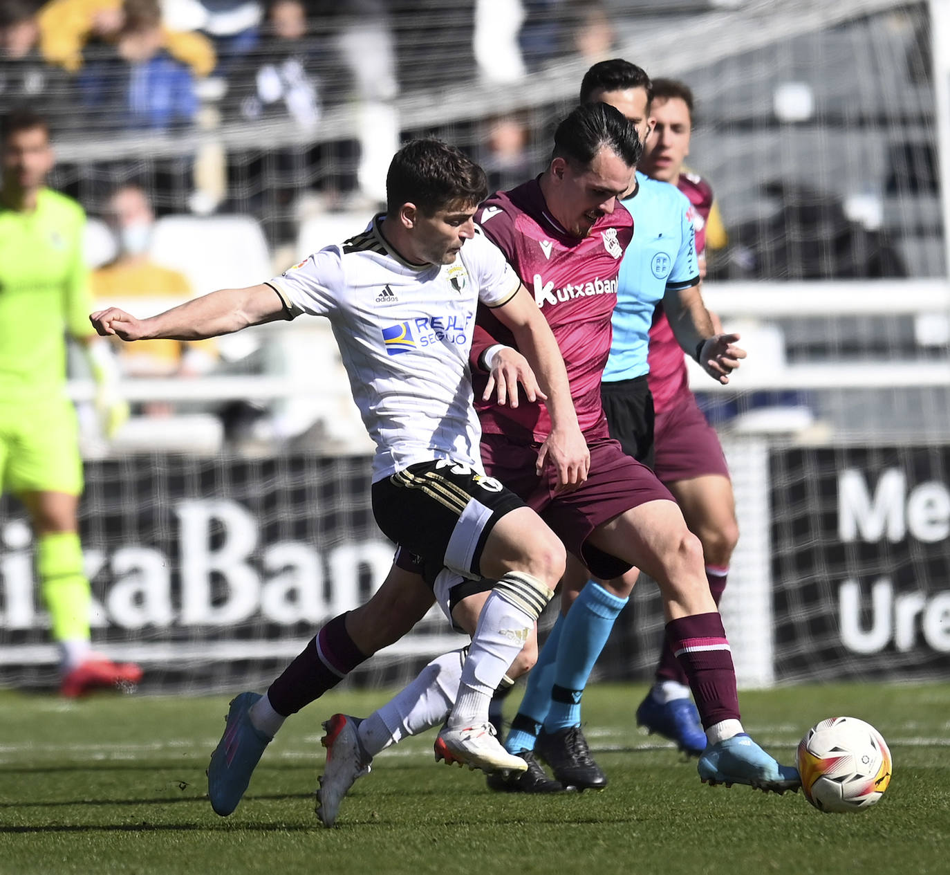 Imágenes del Burgos CF-Real Sociedad B disputado en El Plantío