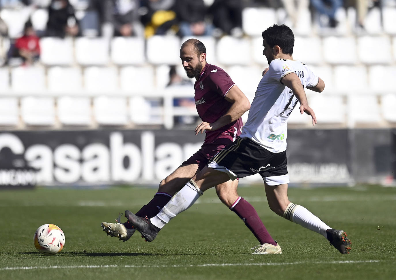 Imágenes del Burgos CF-Real Sociedad B disputado en El Plantío