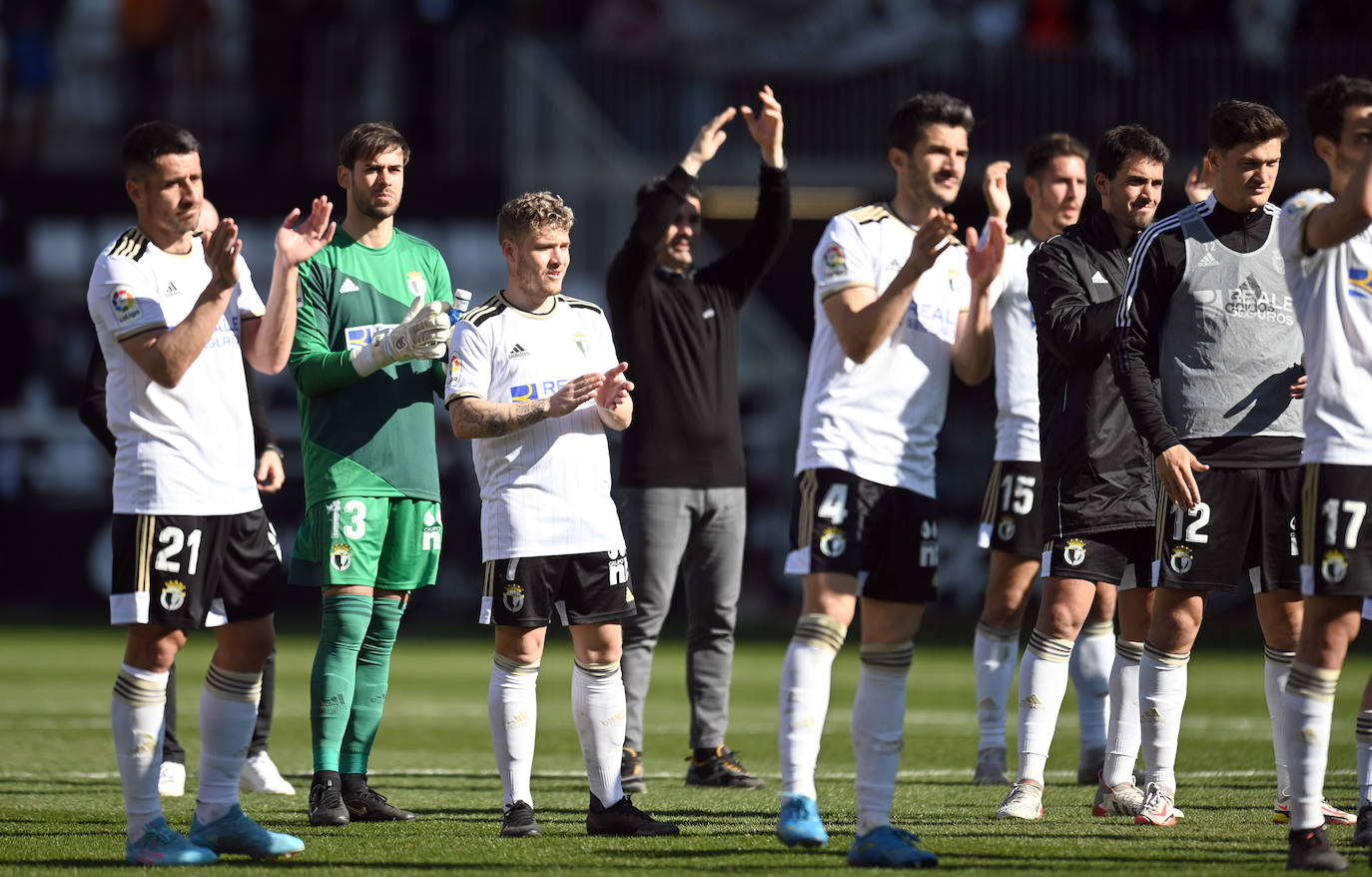 Imágenes del Burgos CF-Real Sociedad B disputado en El Plantío