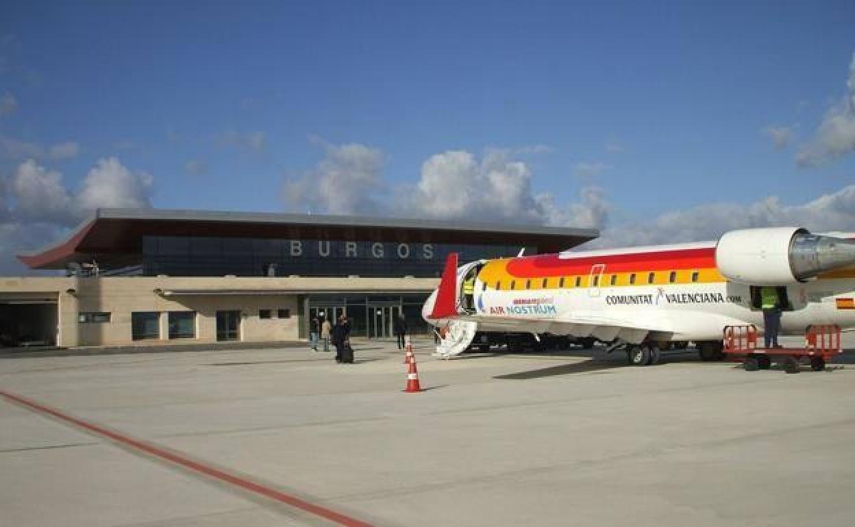 Aeropuerto de Burgos. 