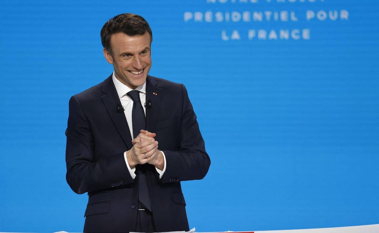 El presidente de Francia, Emmanuel Macron. 