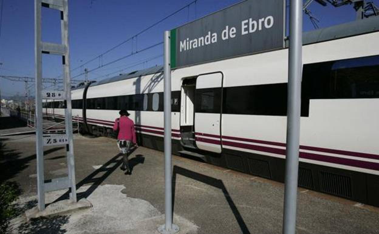 Estación de Miranda de Ebro. 