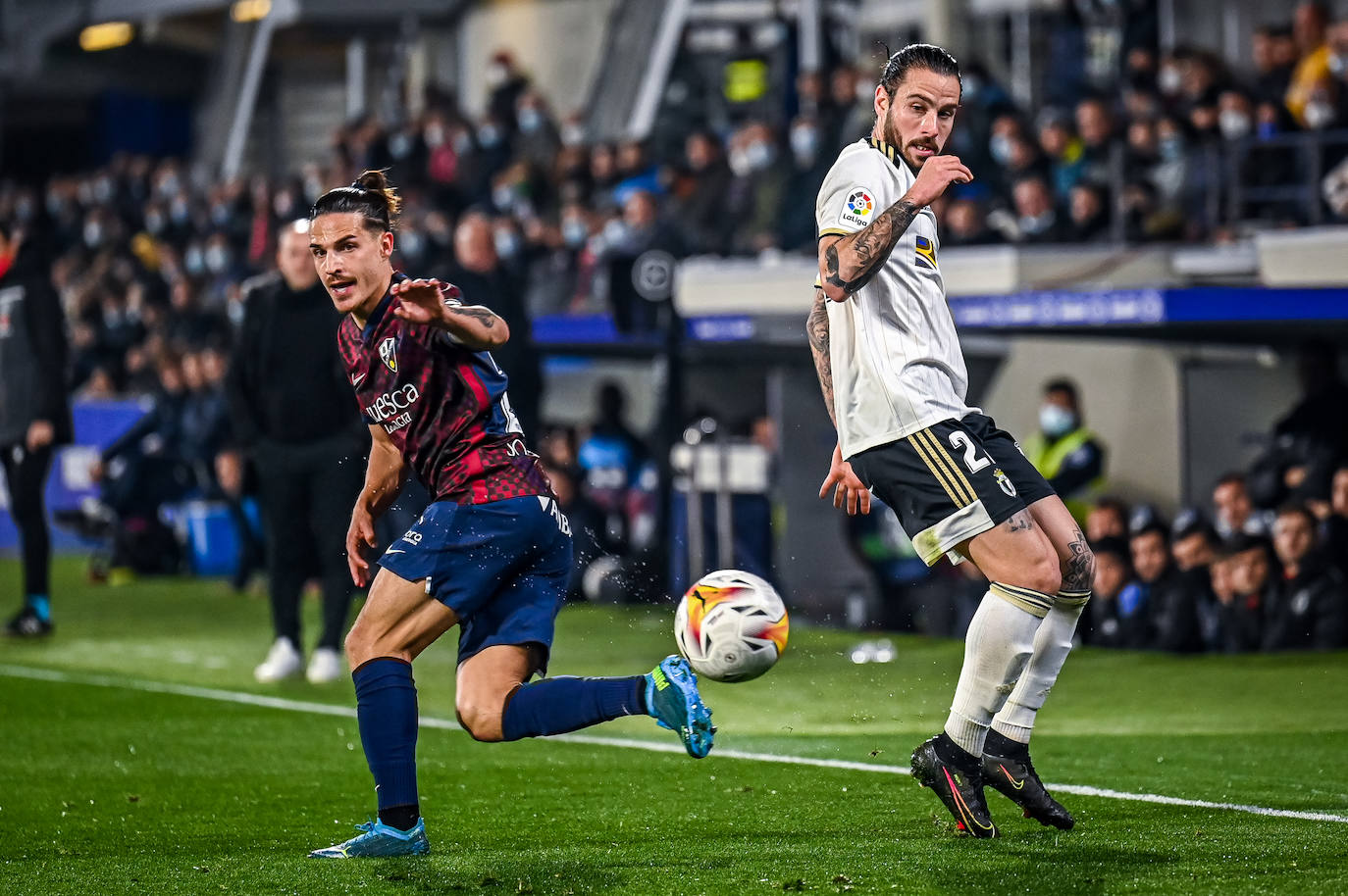 Fotos: El Burgos CF cae por la mínima ante el Huesca