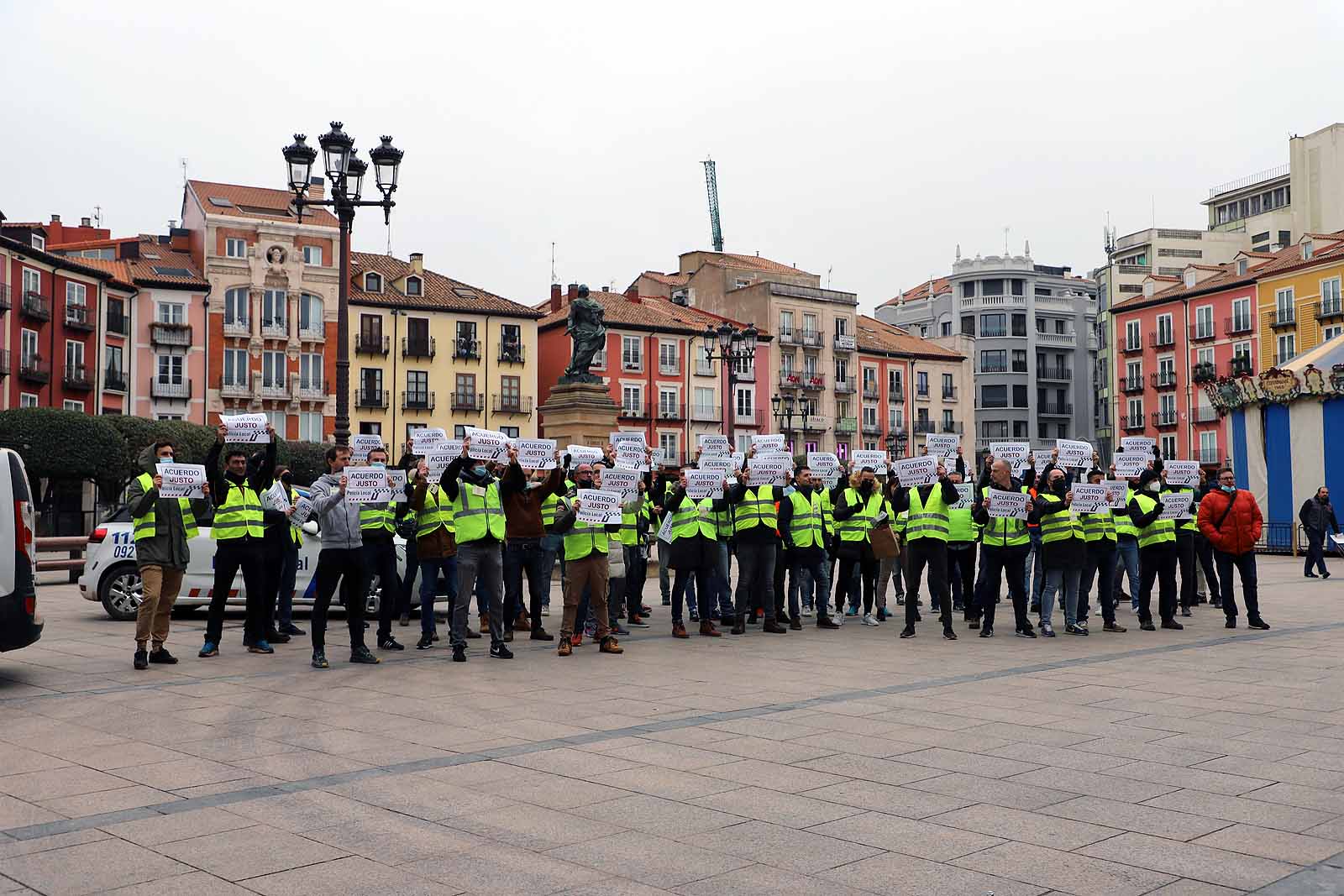 Fotos: Imágenes de la protesta de Policía Local en pleno del Ayuntamiento de Burgos