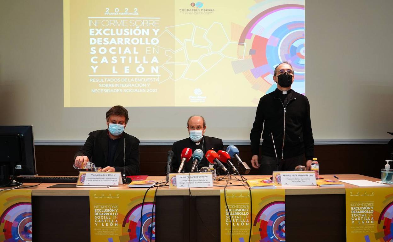 Thomas Ubrich, Jesús Fernández y Antonio J. Martín de Lera, durante la presentación. 