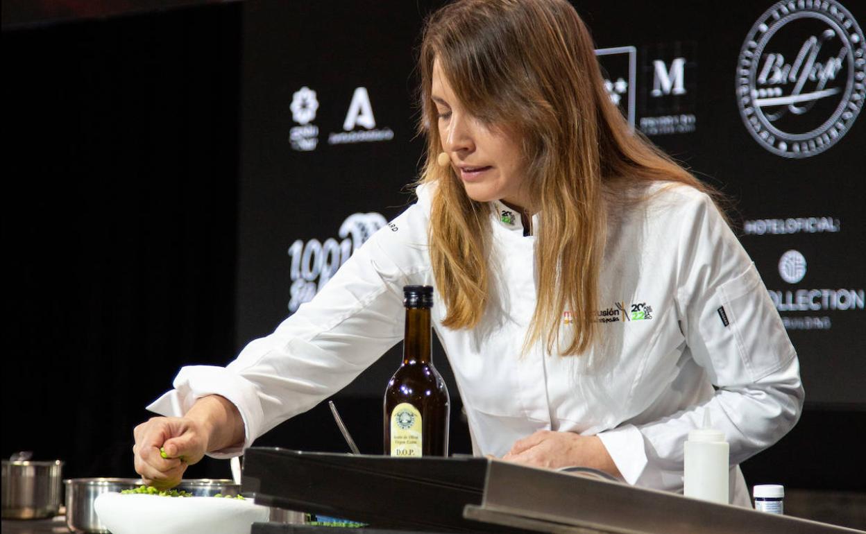 La cocina Camila Ferraro, en Madrid Fusión. 