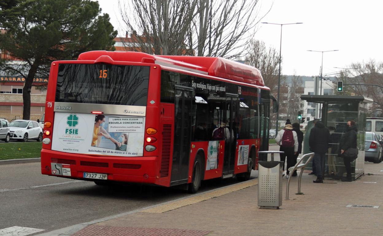 Los autobuses urbano aumentan sus viajeros en Burgos.