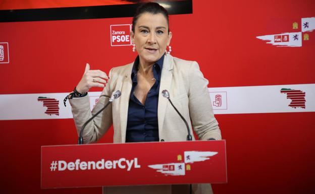 Ana Sánchez, secretaria de Organización del PSOE de Castilla y León.