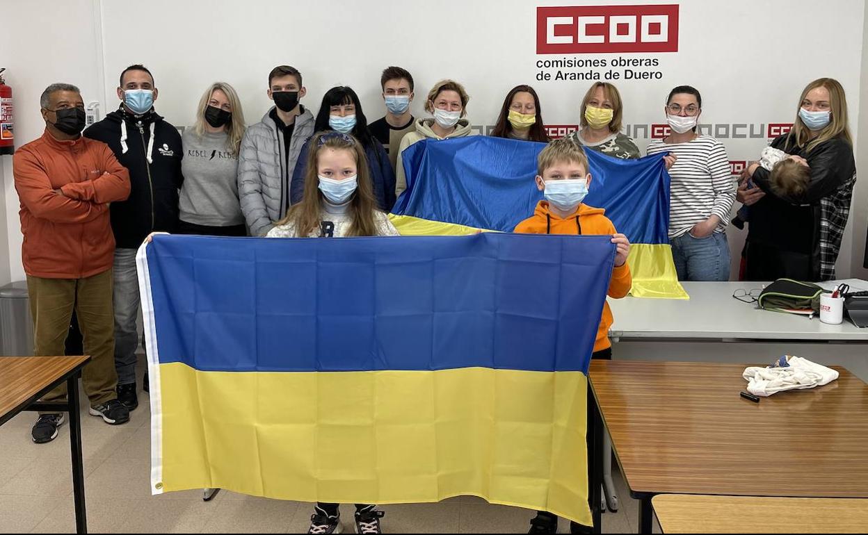 Ucranianos que están aprendiendo español.