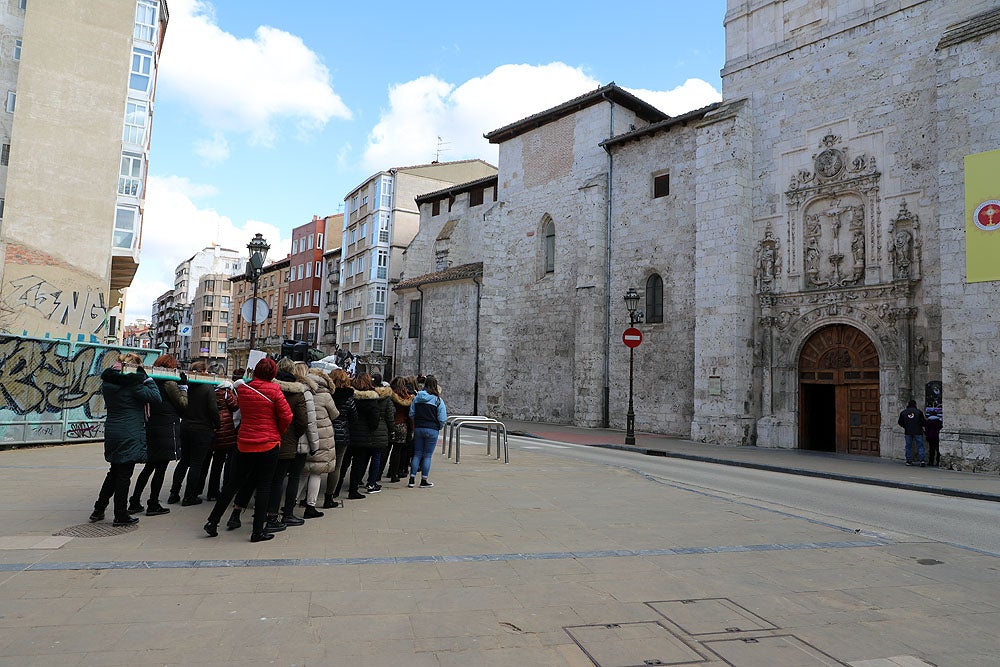 Fotos: Ensayos de la procesión de la Virgen de las Angustias