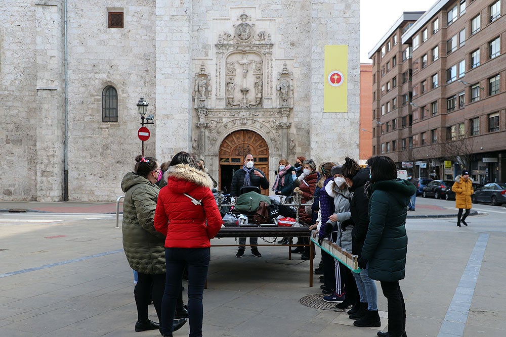 Fotos: Ensayos de la procesión de la Virgen de las Angustias