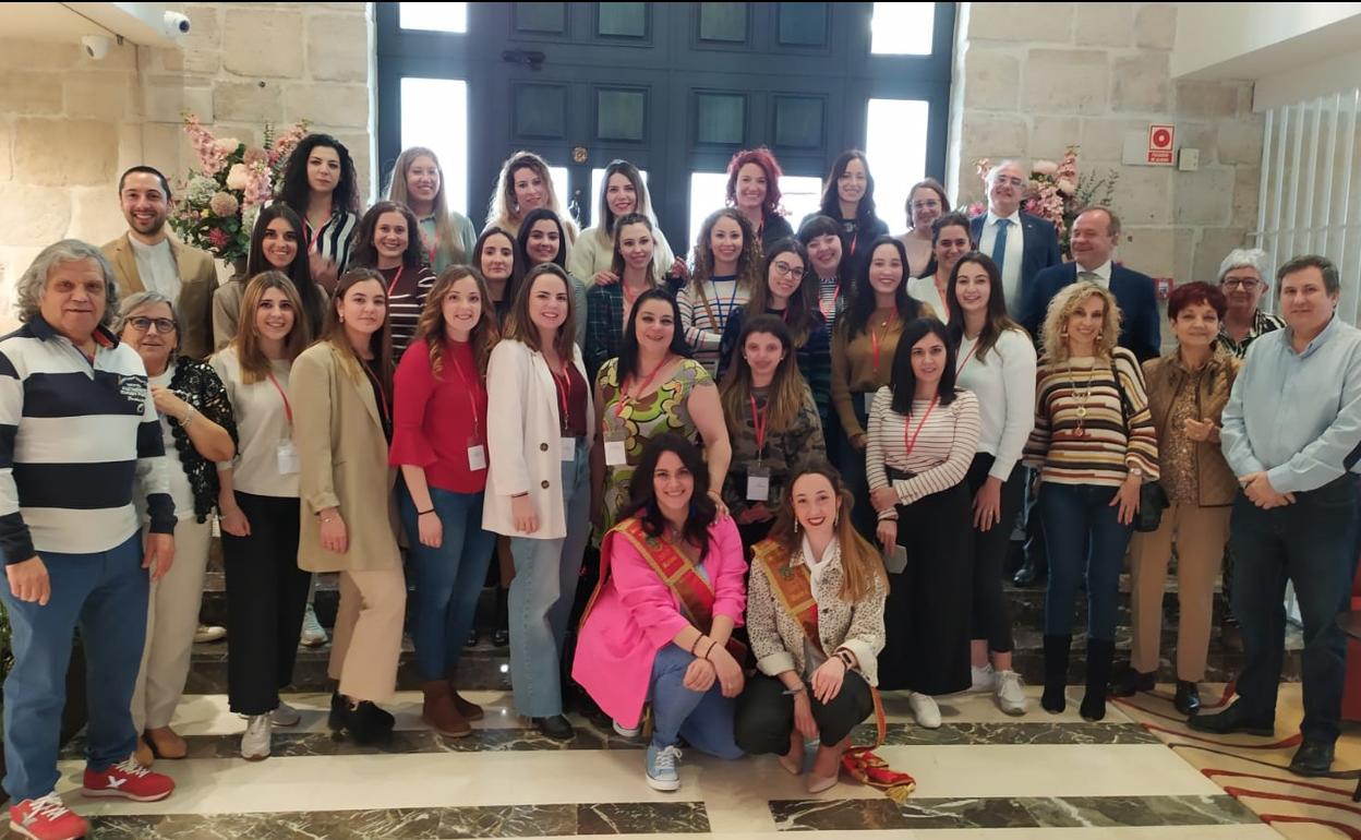 Las candidatas a Reina Mayor tuvieron la jornada de convivencia el domingo.