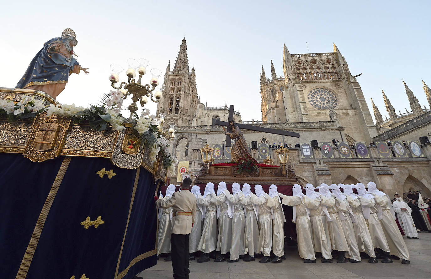 Fotos: El Encuentro vuelve a dar lustre a la Semana Santa burgalesa