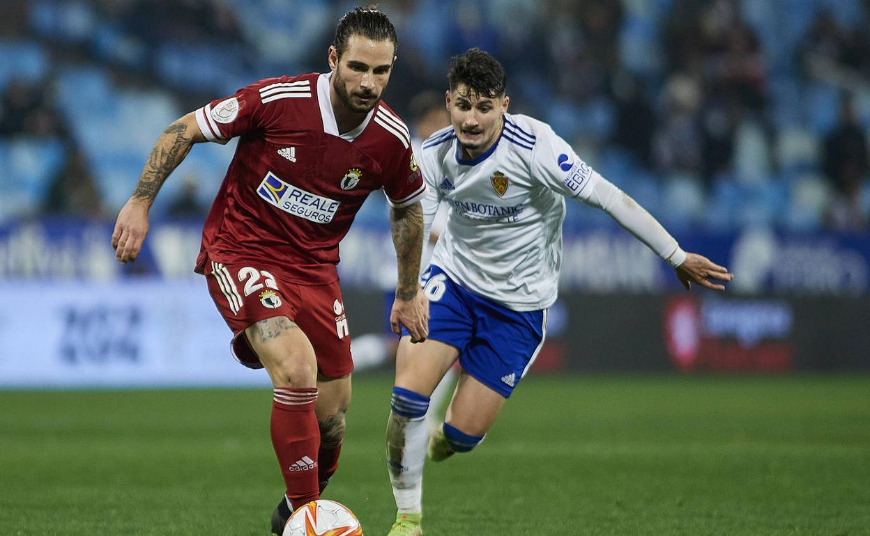 'Mumo' es uno de los jugadores con más minutos esta temporada en el Burgos CF. 