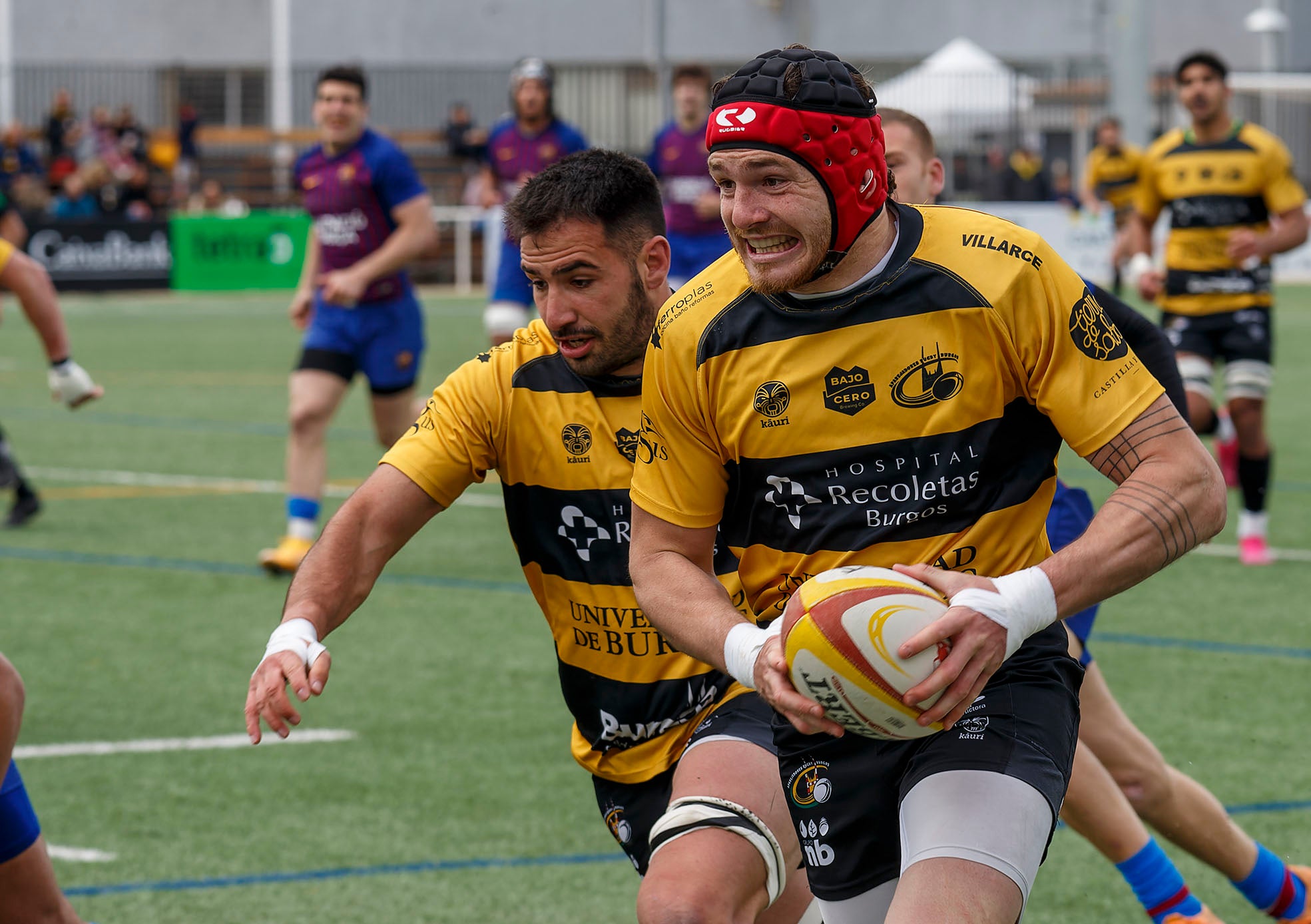 Fotos: Victoria del Recoletas Burgos frente al Barça a Rugbi