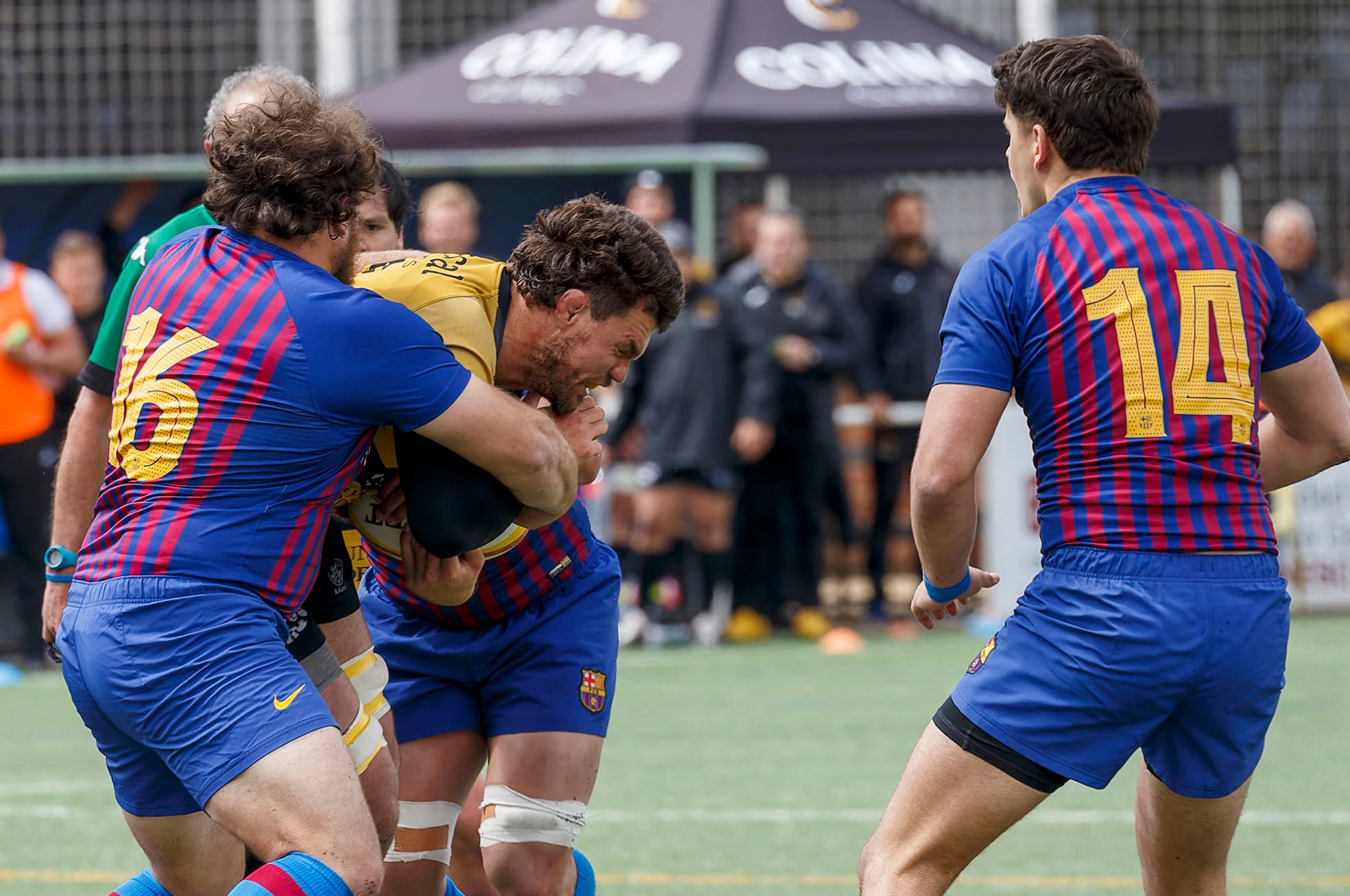 Fotos: Victoria del Recoletas Burgos frente al Barça a Rugbi