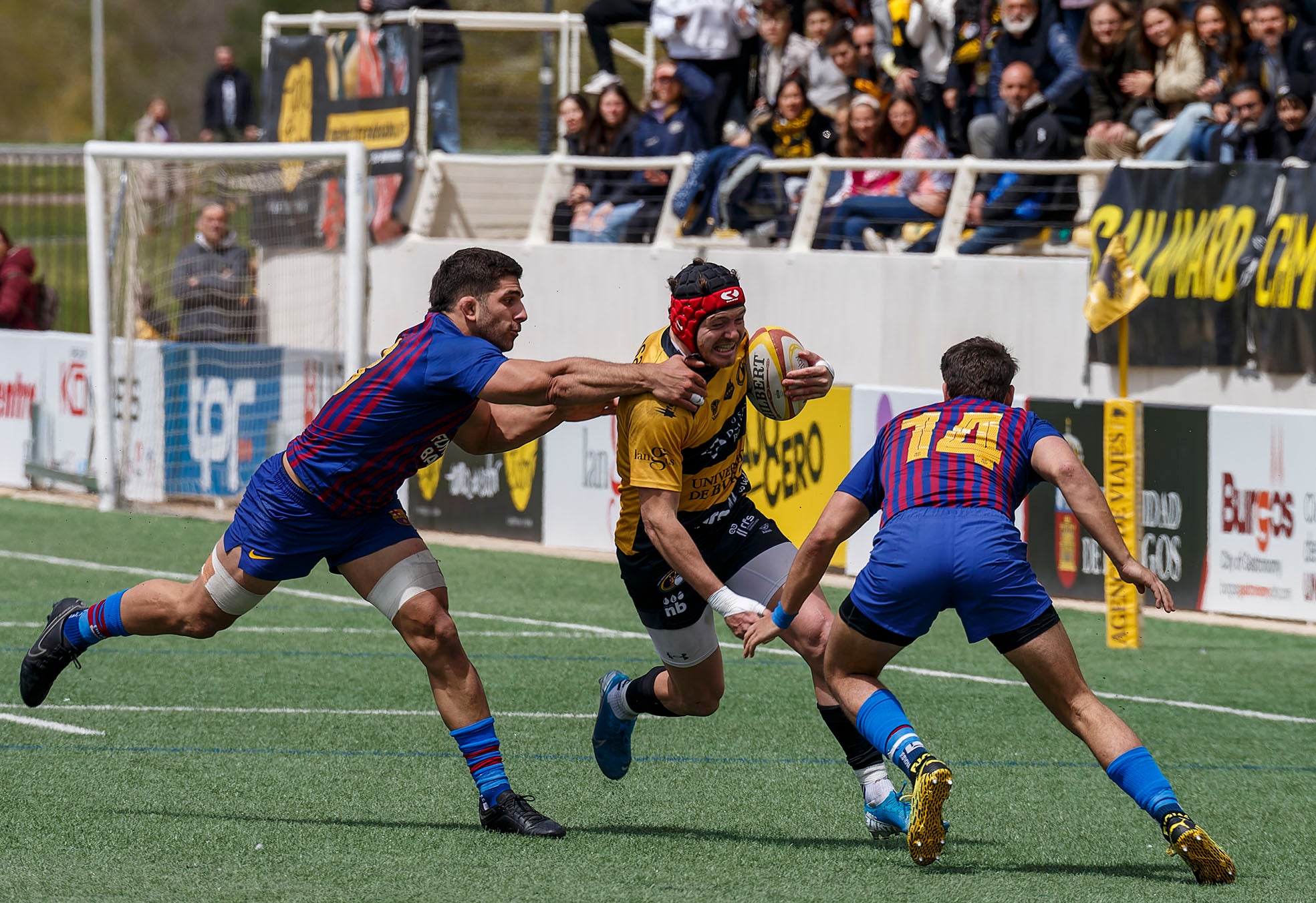 Fotos: Victoria del Recoletas Burgos frente al Barça a Rugbi