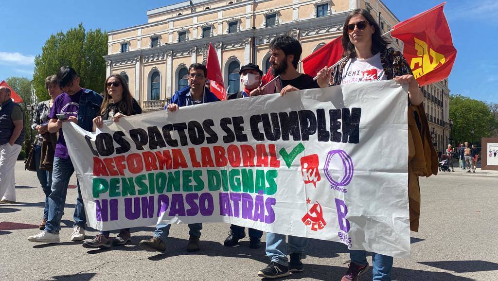 Fotos: Manifestación del Primero de Mayo en Burgos