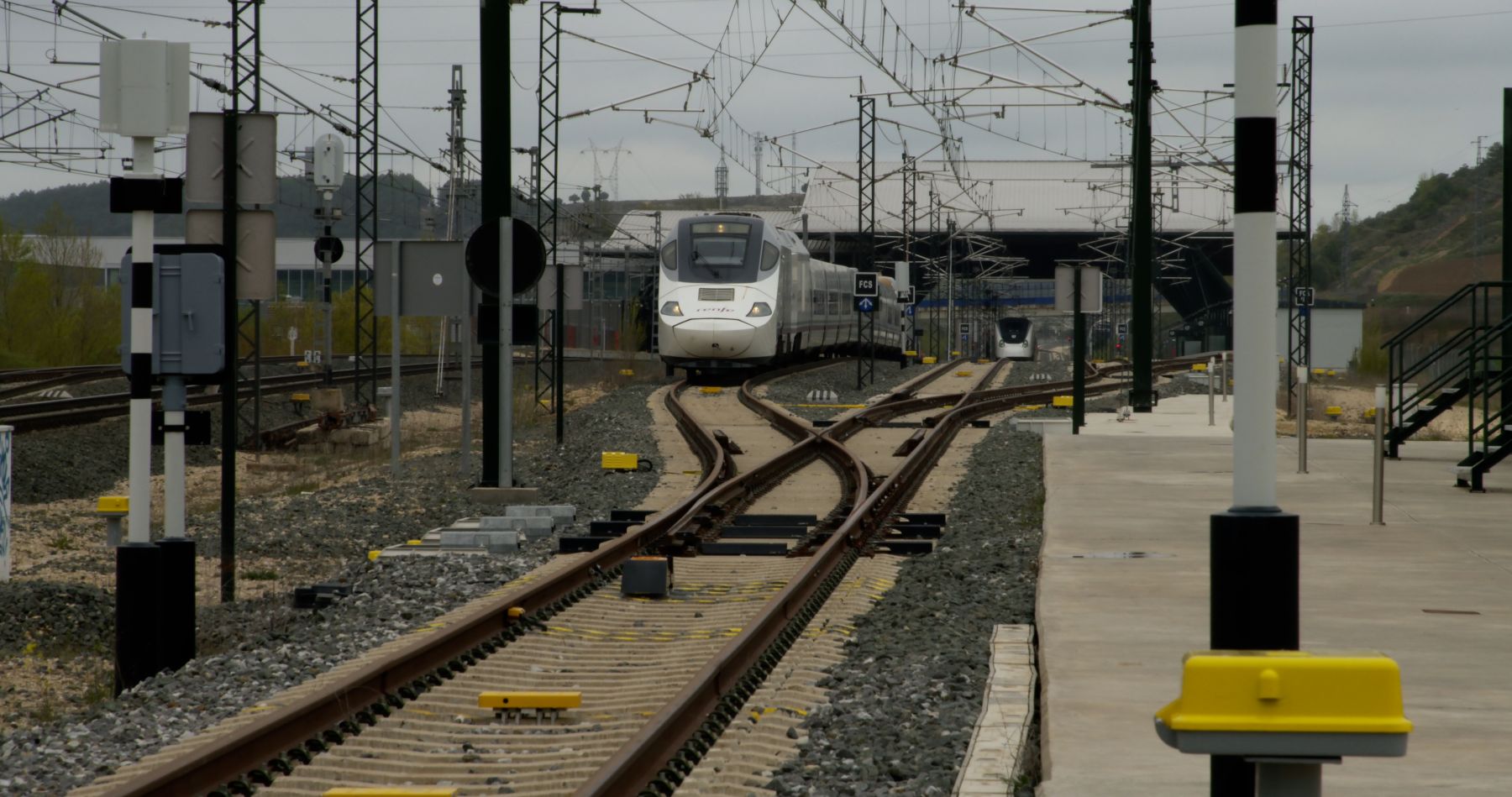 Fotos: Adif ultima las pruebas de circulación del Ave a Burgos