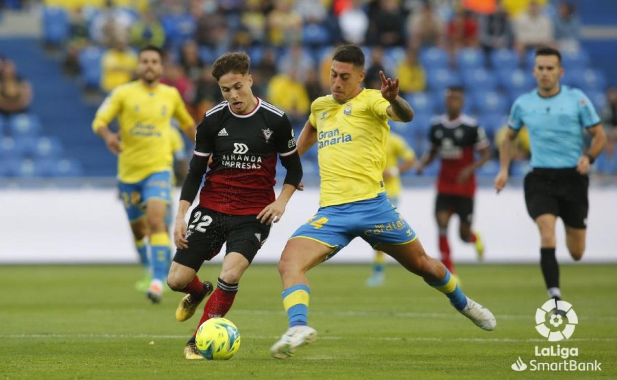 El Mirandés no puede contra la magia de Viera