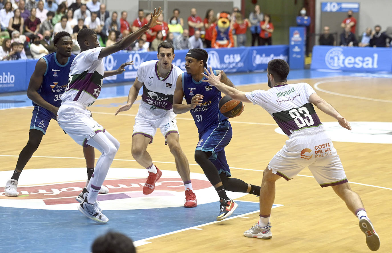 Fotos: El San Pablo - Unicaja, en imágenes