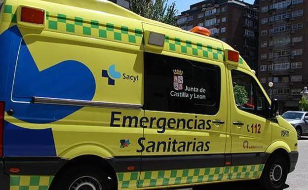 Herido un hombre en Burgos tras chocar su coche con otro que estaba aparcado