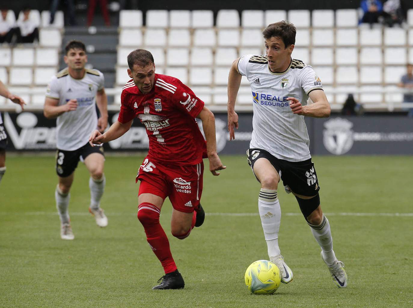 Imágenes del partido ante el Cartagena en El Plantío