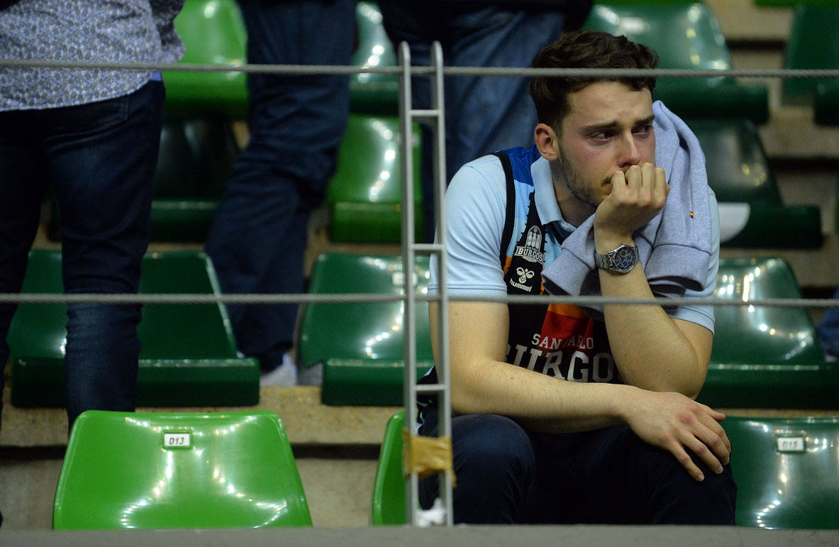 Imágenes del encuentro entre el San Pablo Burgos y el Fuenlabrada en el Coliseum