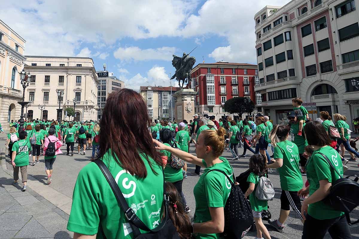 Fotos: Burgos responde con un apoyo absoluto el regreso de la Marcha contra el cáncer