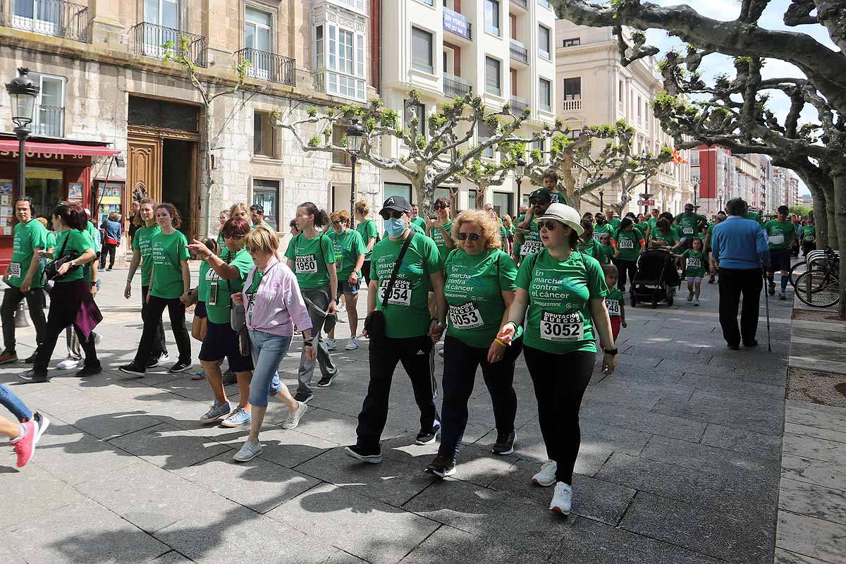 Fotos: Burgos responde con un apoyo absoluto el regreso de la Marcha contra el cáncer