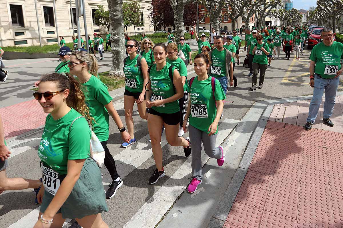 Fotos: Burgos responde con un apoyo absoluto el regreso de la Marcha contra el cáncer