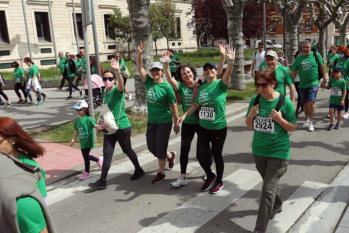 Fotos: Burgos responde con un apoyo absoluto el regreso de la Marcha contra el cáncer