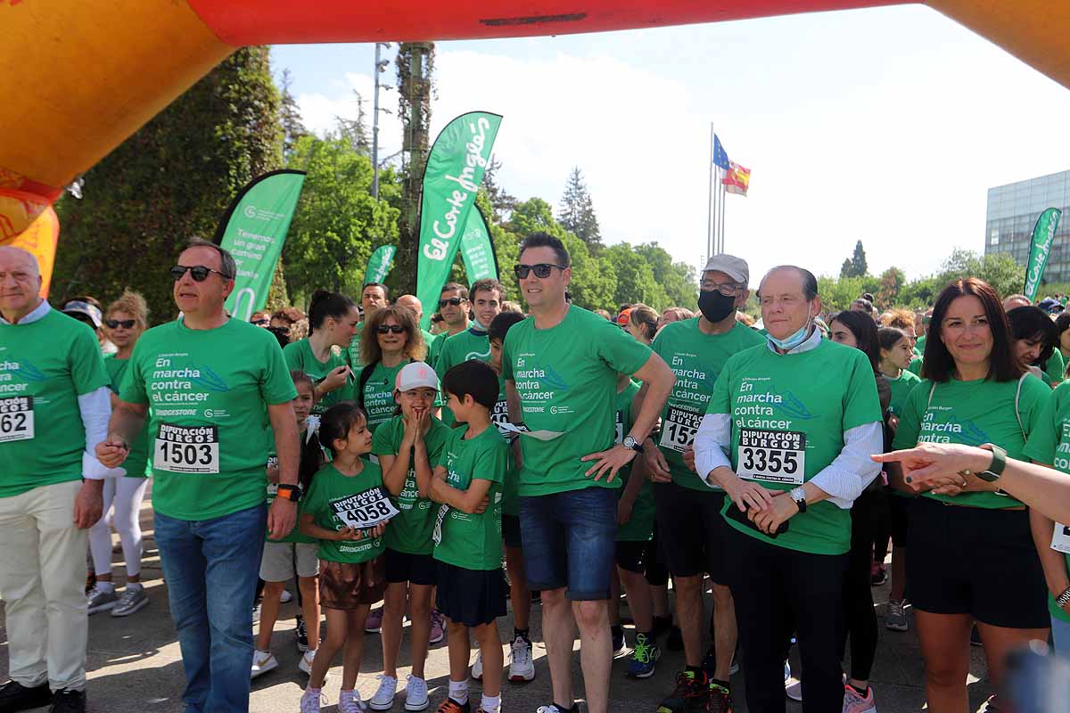 Fotos: Burgos responde con un apoyo absoluto el regreso de la Marcha contra el cáncer