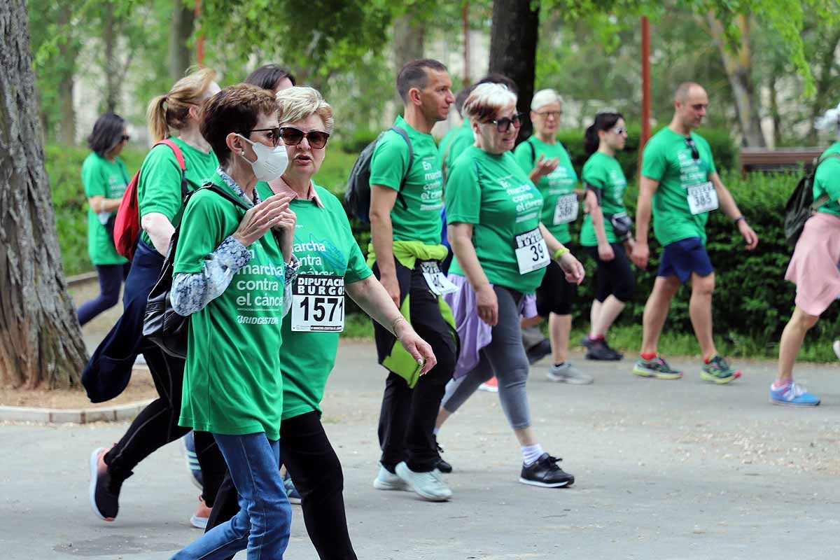 Fotos: Burgos responde con un apoyo absoluto el regreso de la Marcha contra el cáncer