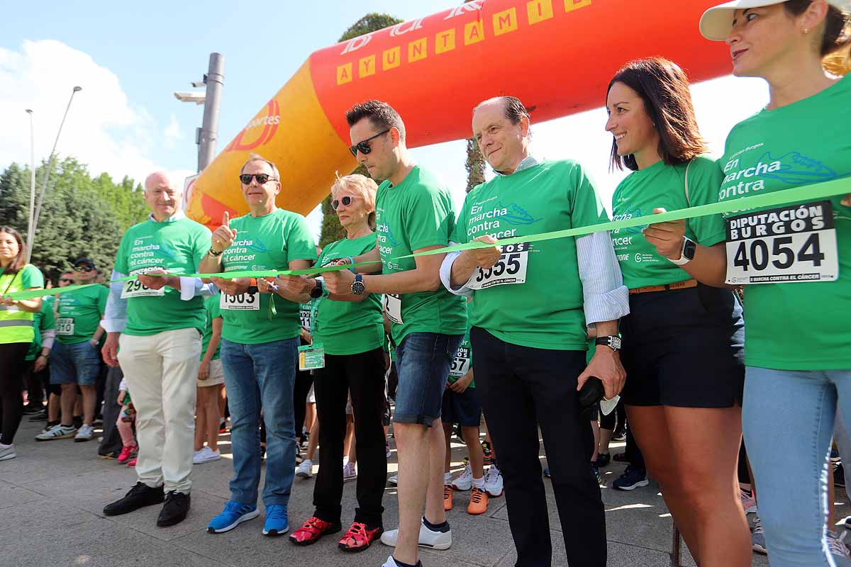 Fotos: Burgos responde con un apoyo absoluto el regreso de la Marcha contra el cáncer